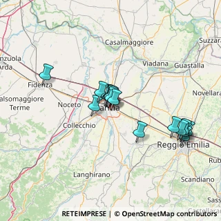Mappa Strada Antonio Zarotto, 43123 Parma PR, Italia (11.66765)