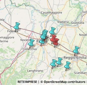 Mappa Strada Antonio Zarotto, 43123 Parma PR, Italia (11.78077)