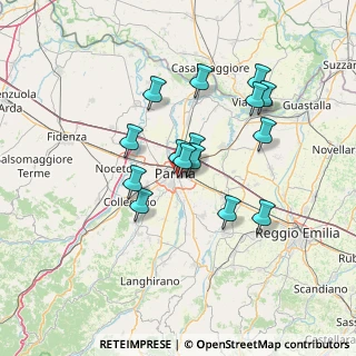 Mappa Viale Anteo ed Erasmo Viotti, 43123 Parma PR, Italia (11.83267)