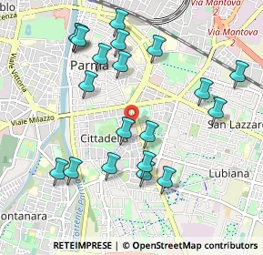 Mappa Viale Anteo ed Erasmo Viotti, 43123 Parma PR, Italia (1.06)