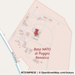 Mappa Via Ponte Rosso, 44028 Poggio Renatico, Ferrara (Emilia Romagna)