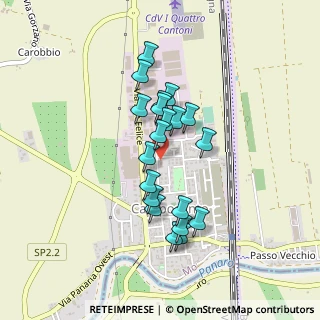 Mappa Via F. Turati, 41031 Camposanto MO, Italia (0.3625)