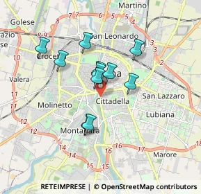 Mappa Via Cima Palone, 43123 Parma PR, Italia (1.34727)