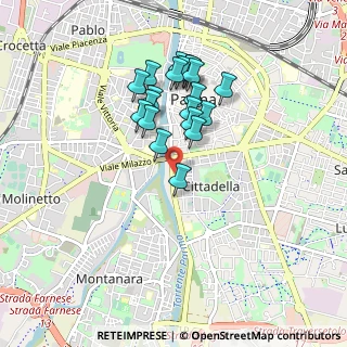 Mappa Via Cima Palone, 43123 Parma PR, Italia (0.7665)
