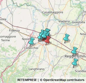 Mappa Via Cima Palone, 43123 Parma PR, Italia (8.1725)