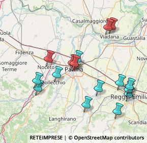 Mappa Via Cima Palone, 43123 Parma PR, Italia (16.30813)