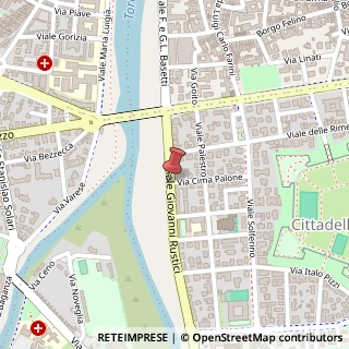 Mappa Via Cima Palone,  16, 43100 Parma, Parma (Emilia Romagna)