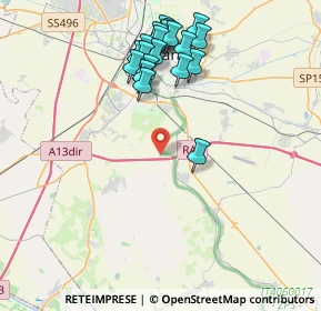 Mappa Via Alberto Pisa, 44124 Torre della Fossa FE, Italia (4.139)