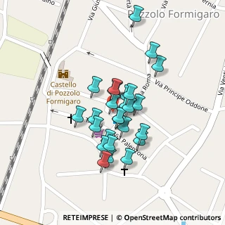 Mappa Piazza Italia, 15068 Pozzolo Formigaro AL, Italia (0.06667)