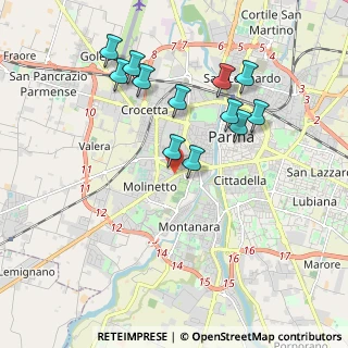 Mappa Stradello Salemi, 43125 Parma PR, Italia (1.865)