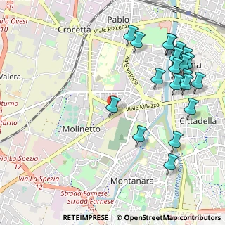 Mappa Stradello Salemi, 43125 Parma PR, Italia (1.3135)