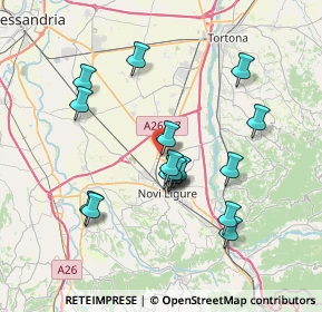 Mappa Via Trinità, 15068 Pozzolo Formigaro AL, Italia (6.74471)