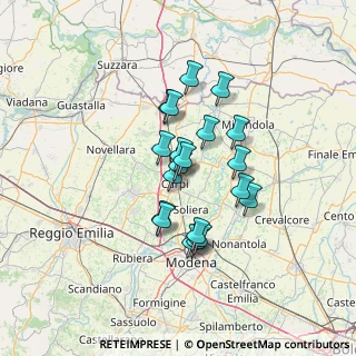 Mappa Via Lago Maggiore, 41012 Carpi MO, Italia (10.385)