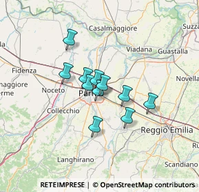 Mappa Via Passo del Bratello, 43123 Parma PR, Italia (8.69636)