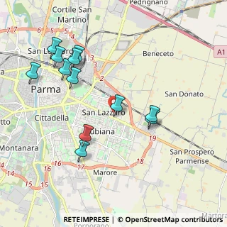 Mappa Via Passo del Bratello, 43123 Parma PR, Italia (2.115)
