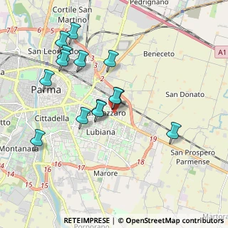 Mappa Via Passo del Bratello, 43123 Parma PR, Italia (1.93857)