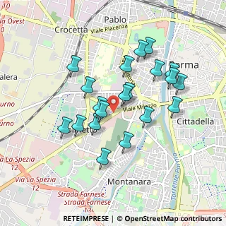 Mappa Via Don Giovanni Verità, 43125 Parma PR, Italia (0.8325)