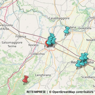 Mappa Via Fratelli Bandiera, 43125 Parma PR, Italia (16.635)
