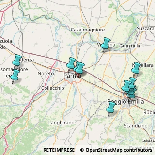 Mappa Via Agostino Bottego, 43123 Parma PR, Italia (18.57917)