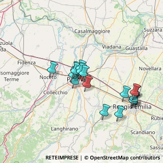 Mappa Via Agostino Bottego, 43123 Parma PR, Italia (12.92059)