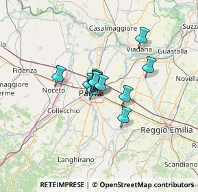 Mappa Via Agostino Bottego, 43123 Parma PR, Italia (7.00615)