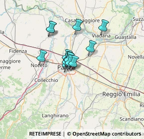 Mappa Via Agostino Bottego, 43123 Parma PR, Italia (8.15071)