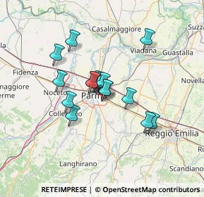 Mappa Via Agostino Bottego, 43123 Parma PR, Italia (9.6375)