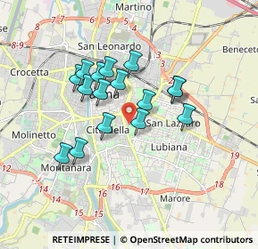 Mappa Via Renzo Pezzani, 43123 Parma PR, Italia (1.42)