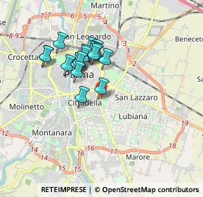 Mappa Via Renzo Pezzani, 43123 Parma PR, Italia (1.4845)