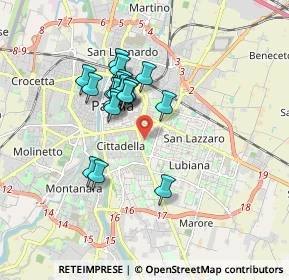 Mappa Via Renzo Pezzani, 43123 Parma PR, Italia (1.3845)