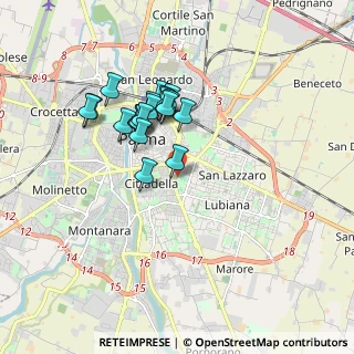 Mappa Via Renzo Pezzani, 43123 Parma PR, Italia (1.4845)