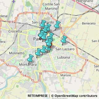 Mappa Via Renzo Pezzani, 43123 Parma PR, Italia (1.13)