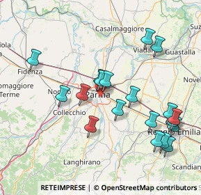 Mappa Via Renzo Pezzani, 43123 Parma PR, Italia (16.48895)