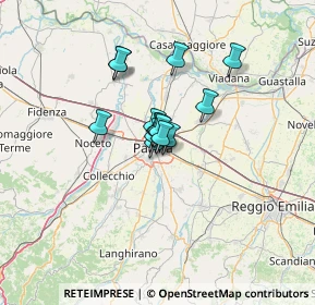 Mappa Via Renzo Pezzani, 43123 Parma PR, Italia (7.44)