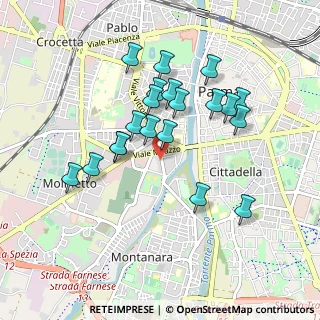 Mappa Via Stanislao Solari, 43125 Parma PR, Italia (0.8415)