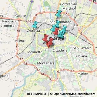 Mappa Via Stanislao Solari, 43125 Parma PR, Italia (1.25727)