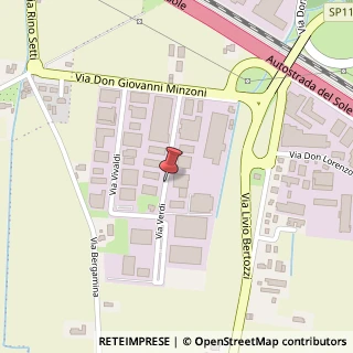 Mappa Via Giuseppe Verdi, 31, 42043 Gattatico, Reggio nell'Emilia (Emilia Romagna)