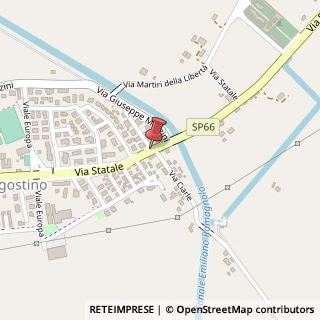 Mappa Via Ischia, 2, 40017 Sant'Agostino, Ferrara (Emilia Romagna)