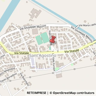Mappa Viale Europa, 12, Sant'Agostino, 44047 Terre del Reno FE, Italia, 44047 Sant'Agostino, Ferrara (Emilia Romagna)