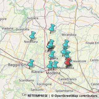 Mappa Via Oddino Morgari, 41012 Carpi MO, Italia (11.518)