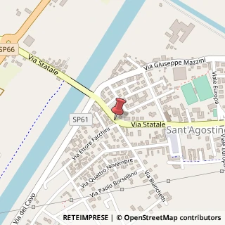 Mappa Via statale 183, 44047 Sant'Agostino, Ferrara (Emilia Romagna)