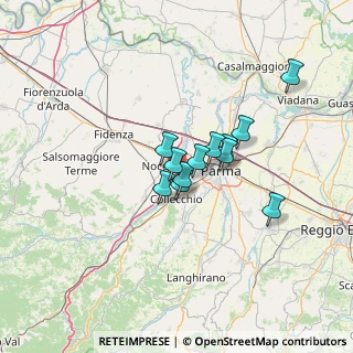 Mappa Strada Madonnina, 43044 Parma PR, Italia (9.00667)