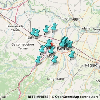 Mappa Strada Madonnina, 43044 Parma PR, Italia (9.388)