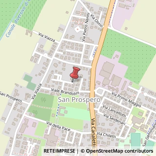 Mappa Via Don Minzoni,  1, 41036 San Prospero, Modena (Emilia Romagna)