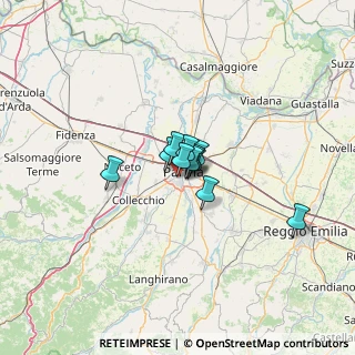 Mappa Viale della Villetta, 43125 Parma PR, Italia (5.73091)