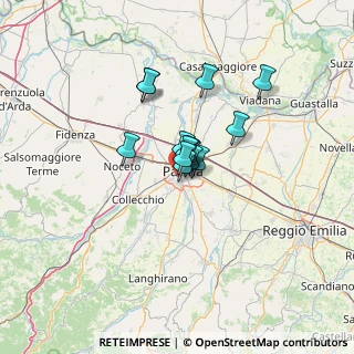 Mappa Viale della Villetta, 43125 Parma PR, Italia (7.53071)