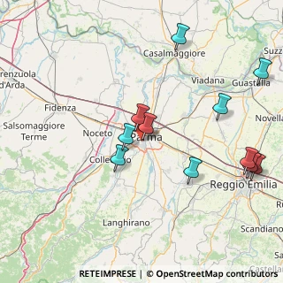 Mappa Viale della Villetta, 43125 Parma PR, Italia (17.36182)