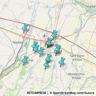 Mappa Via Stirone, 43125 Parma PR, Italia (5.38)