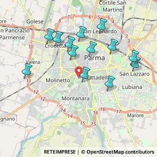 Mappa Via Stirone, 43125 Parma PR, Italia (2.22214)