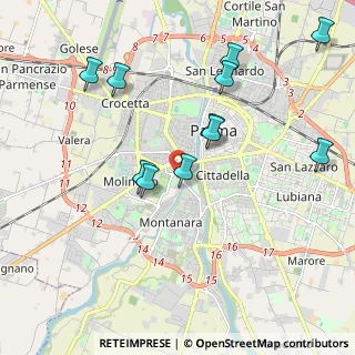 Mappa Via Stirone, 43125 Parma PR, Italia (2.07545)